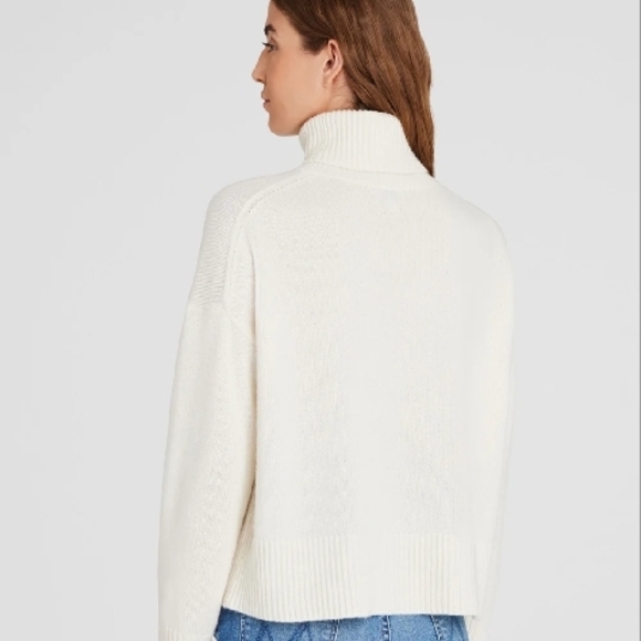 Club Monaco Blush Cowl Neck Sweater - Picture 6 of 7